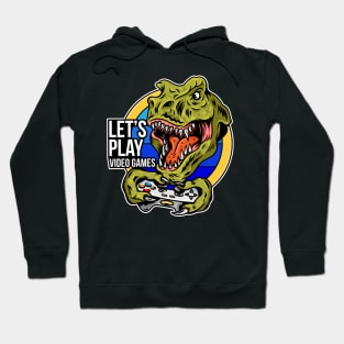 T-Rex gamer Hoodie